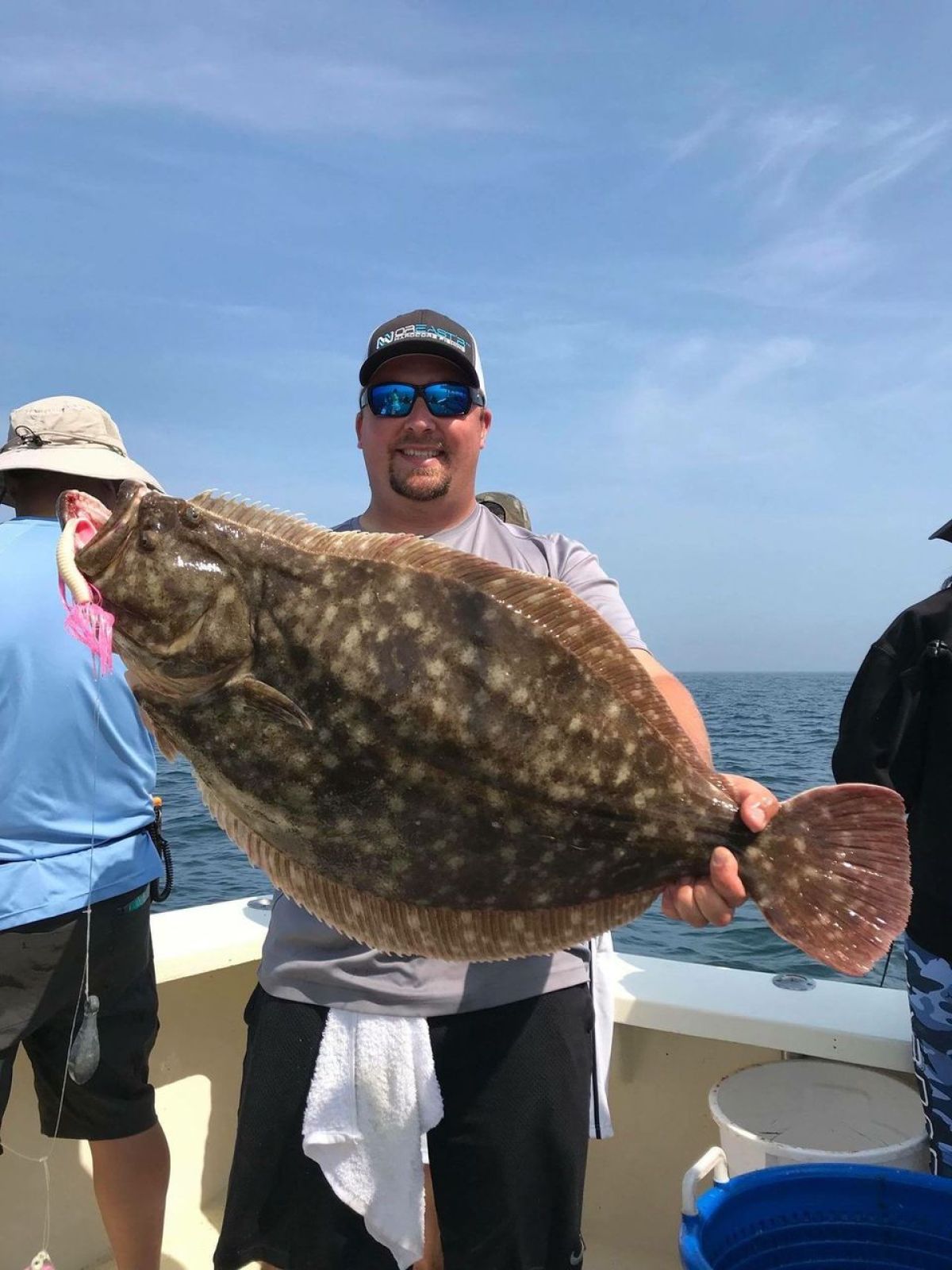 a group of people on a boat